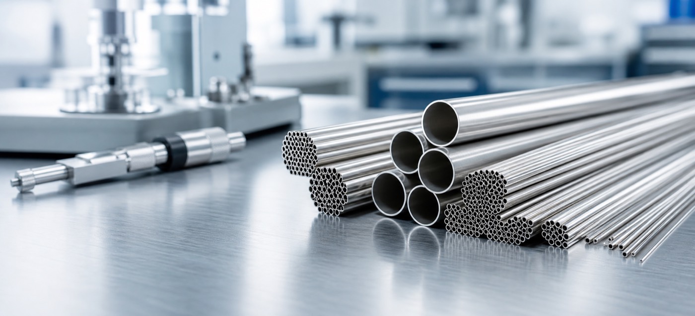 Small diameter stainless steel tubing and micro capillary tubes